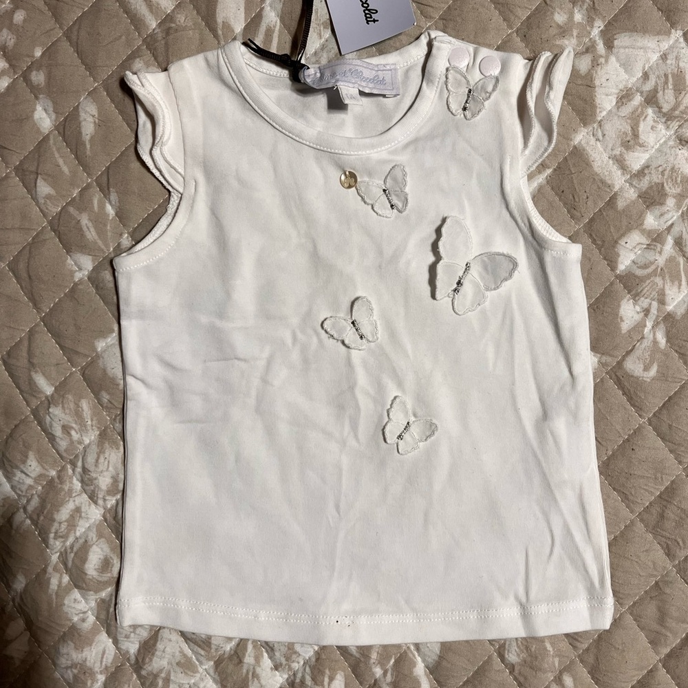 NWT - Tartine et Chocolat toddler summer shirt - Size 1A (12 months)